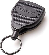 KEY-BAK SUPER48 Locking Retractable Keychain, Steel Belt Clip, Made in the USA picture