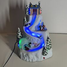 Avon Animated Winter Skigloo Christmas Lighted 2008. Tested. Working. Power Cord picture