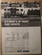 A VINTAGE WRITE UP FOR THE FIRST 1965 SHELBY GT-350 RACE CAR picture