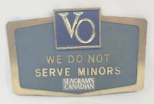 Vintage Seagram's VO Whiskey 