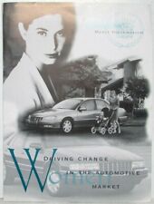 1997 Cadillac Catera Marketing to Women Media Information Press Kit picture