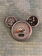 2008 Disney Trading Pin - Mickey Shaped Instrument Panel Speedometer Tachometer picture