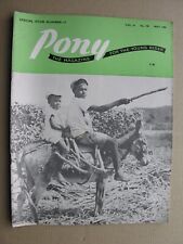 PONY MAGAZINE May 1965 POA of the Americas, Yorkshire Riding Centre Markinton picture