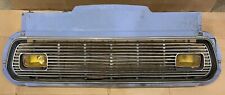 1974-1975 AMC GREMLIN FRONT GRILLE WITH MARKER LIGHTS picture