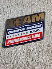 VINTAGE GEORGE HURST PERFORMANCE TEAM VIP V.I.P. RACING DECAL STICKER RARE picture
