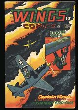 Wings comics #71 FN- 5.5 Phantom Falcon Ghost Squadron Fiction House 1946 picture