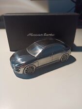 Porsche Macan Turbo Limited Edition Chrome model Aluminum Paperweight 1:43 picture