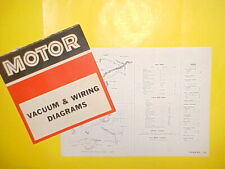 1967 1968 1969 CHEVROLET CAMARO SS Z-28 RALLY SPORT 396 VACUUM+WIRING DIAGRAMS picture