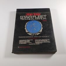 Vintage 1975 Star Trek StarFleet Technical Manual First Printing W/Hardcover  picture