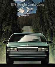 1996 Chevrolet Caprice Classic Sedan Wagon Dealer Sales Brochure picture