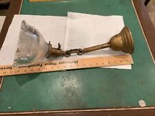 Vintage Hanging  Globe Weber Swag Lamp Light Fixture Untested picture