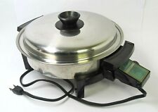 Liquid Core 900watts Electric Skillet with Cord & Lid Working Great Ready to Use picture