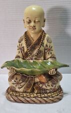Meditating Buddha Presenting Bodhi Leaf Spiritual Growth Details See Description picture