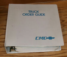 Original 1991 Chevrolet Truck Order Guide Dealer Album 91 Pickup Blazer Suburban picture