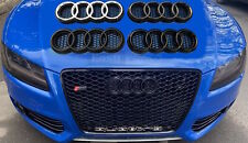 Audi badge holder emblem logo support for honeycomb grills all Audi models picture