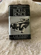VINTAGE ROLLS ROYCE CAR POLISH Can picture