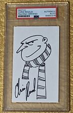 Chris Renaud PSA/DNA Autograph Signed Hand Drawn Sketch Despicable Me  picture