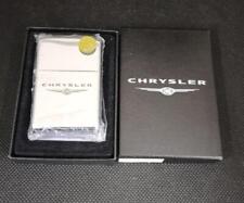Zippo 2007 Chrysler Company Emblem Oil Lighter w/ Box Unused picture