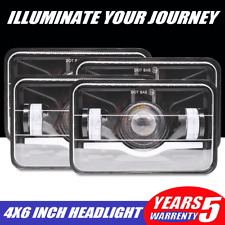 4X DOT 4x6'' LED Headlights for Kenworth T800 T400 T600 W900B Classic 120/132 HK picture