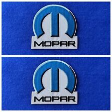 A Pair Of Motorsport Racing Patches Sew / Iron On Badges Mopar (b) picture