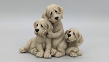 Quarry Critters 2001 Second Nature Design Petie Pepe Pooch Figurine Statue Dogs picture