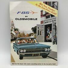 1960 F-85 OLDSMOBILE ROCKETTE V-8 ENGINE Automobile Car Dealer Sales Brochure picture