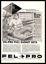 1958 FEL-PRO Full Gaskets Sets Felt Products Mfg Co. Skokie Illinois Print Ad picture