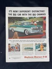 Magazine Ad* - 1956 - Hudson Hornet picture