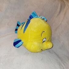 Vintage Jumbo Disney’s Little Mermaid Flounder Fish Stuffed Plush 16