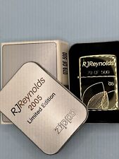 Limited Edition 2005 RJ Reynolds Employee Zippo Lighter Rare NEW # 79/500 picture