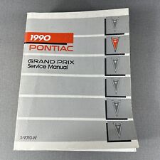 1990 PONTIAC GRAND AM FACTORY SERVICE SHOP MANUAL    S-9010-W picture