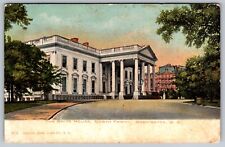The White House North Front Washington DC Vintage Postcard c. 1910 picture