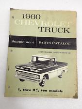 Original Chevrolet GM 1960 Pickup Truck Parts Catalog Manual  picture