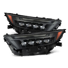 For 19-24 Toyota RAV4 High Trim Nova Alpha Black LED Projector Headlights 1 Pair picture