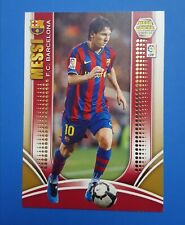 CARD MESSI #69--GOLD SERIES--BARCELONA--MEGACRACKS 2009-2010-MGK-EXCELLENT CONDITION picture