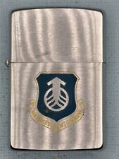 Vintage 1963 Air Force Systems Command Chrome Zippo Lighter picture