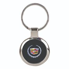 Cadillac Car Chrome key rings Classic Art Logo Prints Official Licensed Vintage picture