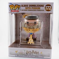 Funko Pop Deluxe Albus Dumbledore with Podium Vinyl Figure # 172 picture