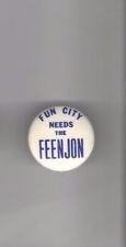 1970s FUN CITY ( New York ) pin the FEENJOHN pinback INTERNATIONAL MUSIC picture