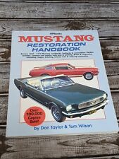 Ford Mustang Restoration Handbook 1965-1970 Book Don Taylor picture