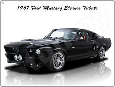1967 Ford Mustang Eleanor Tribute Metal Sign 9