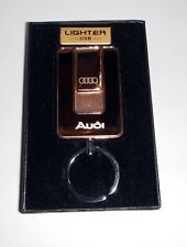 Keychain Cigarette Lighter Logo Of Audi USB Rechargeable Without Flame Windproof picture