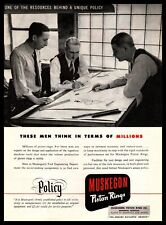 1949 Muskegon Piston Ring Company Tool Engineers Drafting Table Vintage Print Ad picture