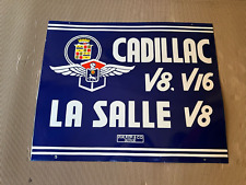 RARE PORCELAIN CADILLAC ENAMEL SIGN 39X29 INCHES SSP picture
