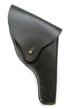 US Smith & Wesson Victory Model Revolver Holster Full Flap in Black Leather picture