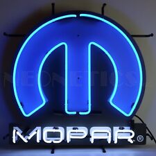 MOPAR OMEGA M WITH BACKING NEON SIGN – 5MPRBK picture