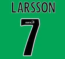 Larsson #7 Celtic 2003-2005 Home Football Nameset for shirt picture