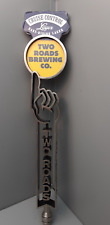 Two Roads (Cruise Control Lager insert) heavy solid metal beer tap handle  12