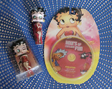 3 Piece LOT ~ 2007, '09, '12 ~ Betty Boop 2 Lip Gloss & DVD Hansel Gretel picture