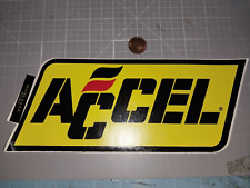 VINTAGE #M23957 ACCEL Sticker / Decal   Racing ORIGINAL old stock picture